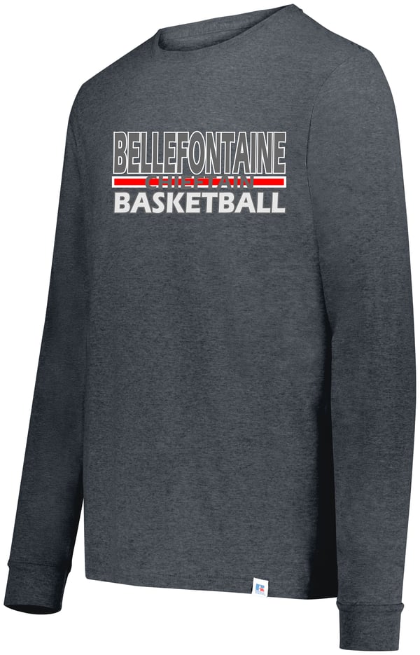 Image of Long Sleeve Tee Mens design youth basketball 12/5/2022 deadline