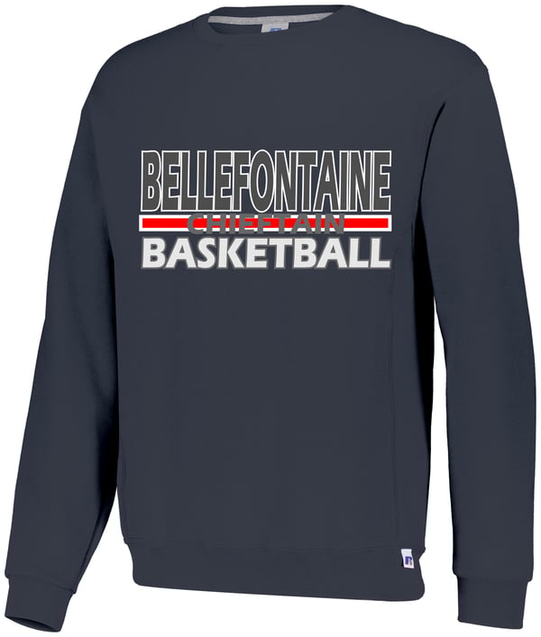 Image of Crew Sweatshirt mens design youth basketball deadline 12/5/2022