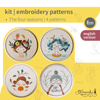 Kit_ The four seasons (4 patterns)