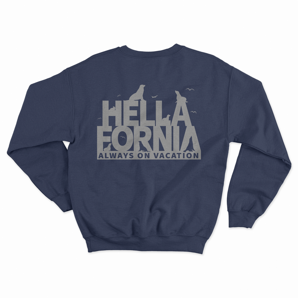 ALWAYS ON VACATION CREWNECK