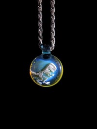 Image 1 of Dino ART-ifact pendant. 