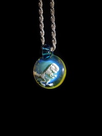 Image 2 of Dino ART-ifact pendant. 