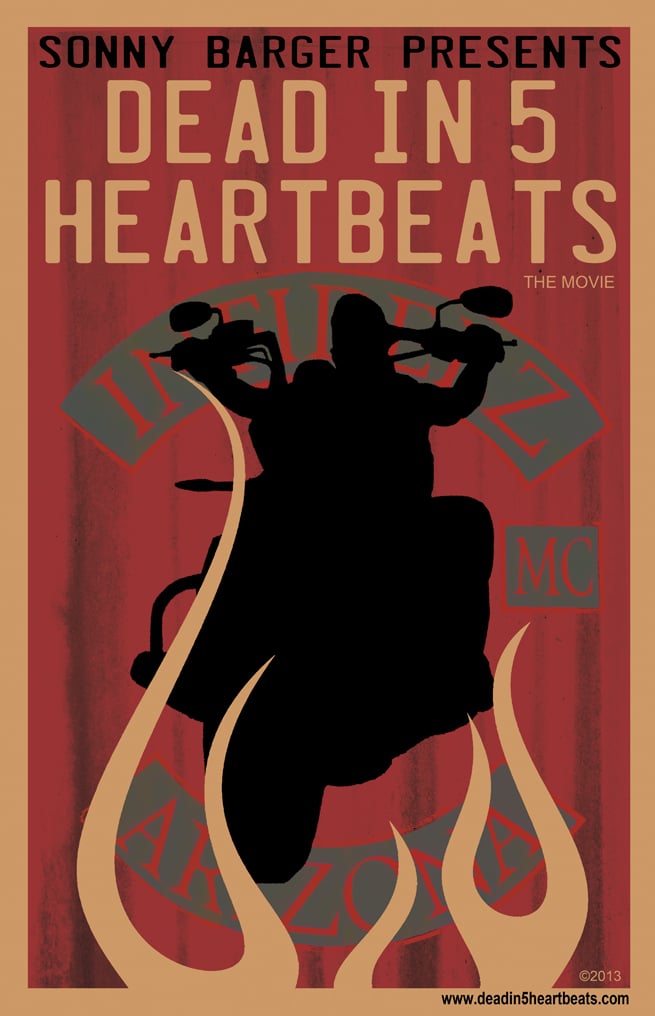 Small "Dead in 5 Heartbeats" Movie Poster 