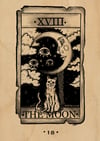 The Moon Tarot Card 