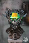 Space pirate commander - cyberpunk space raider helmet 