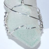 Image 3 of Celadonite Green Phantom Quartz Crystal Pendant