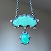 Cloud Necklace with Diamonds