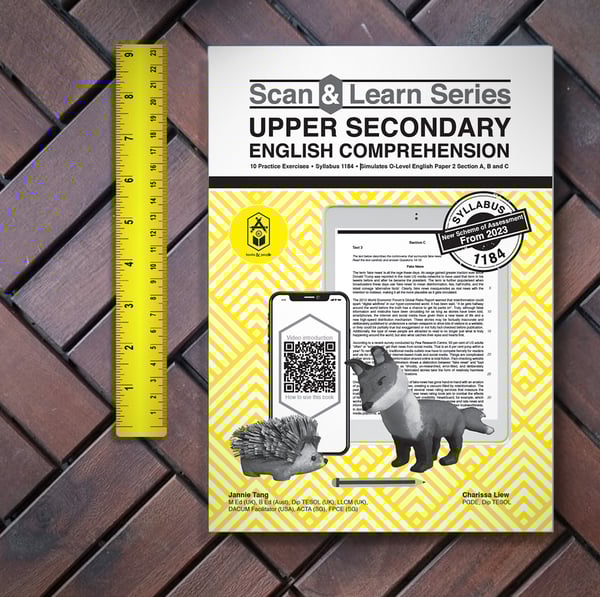 Image of Scan & Learn Series • Upper Secondary English Comprehension (Syllabus 1184)