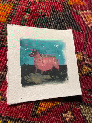 "Shelagh" // Original Miniature Painting. ++FREE INTERNATIONAL SHIPPING++