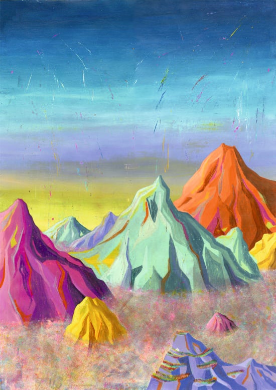 Image of jelly mountains