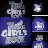 Image 1 of 2022 THICK GIRLS ROCK  PULLOVER HOODIES - CYBER MONDAY DEAL