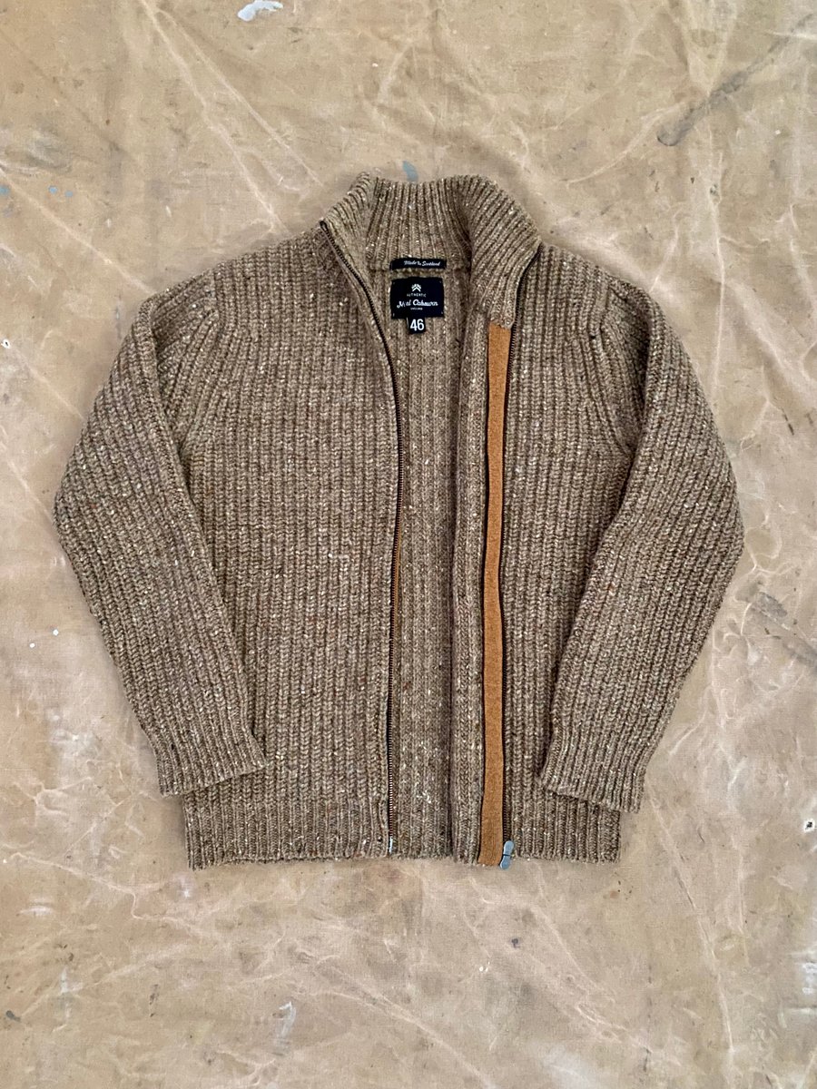 NIGEL CABOURN ZIP CARDIGAN | Giurz Bazaar