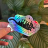 Space Cat Holographic Stickers 