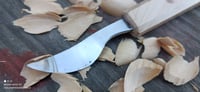 Image 1 of Bend Hook woodworking tool for spoon carving Maple handle