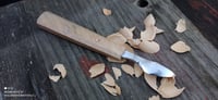 Image 3 of Bend Hook woodworking tool for spoon carving Maple handle