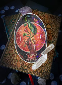 Image 2 of Earth Witch Holographic Sticker