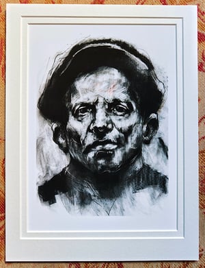 Image of Giclee Print - Of dust and darkness (The Miner)