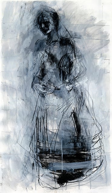 Image of Giclee Print - Waiting after dawn (The fisherman's wife)