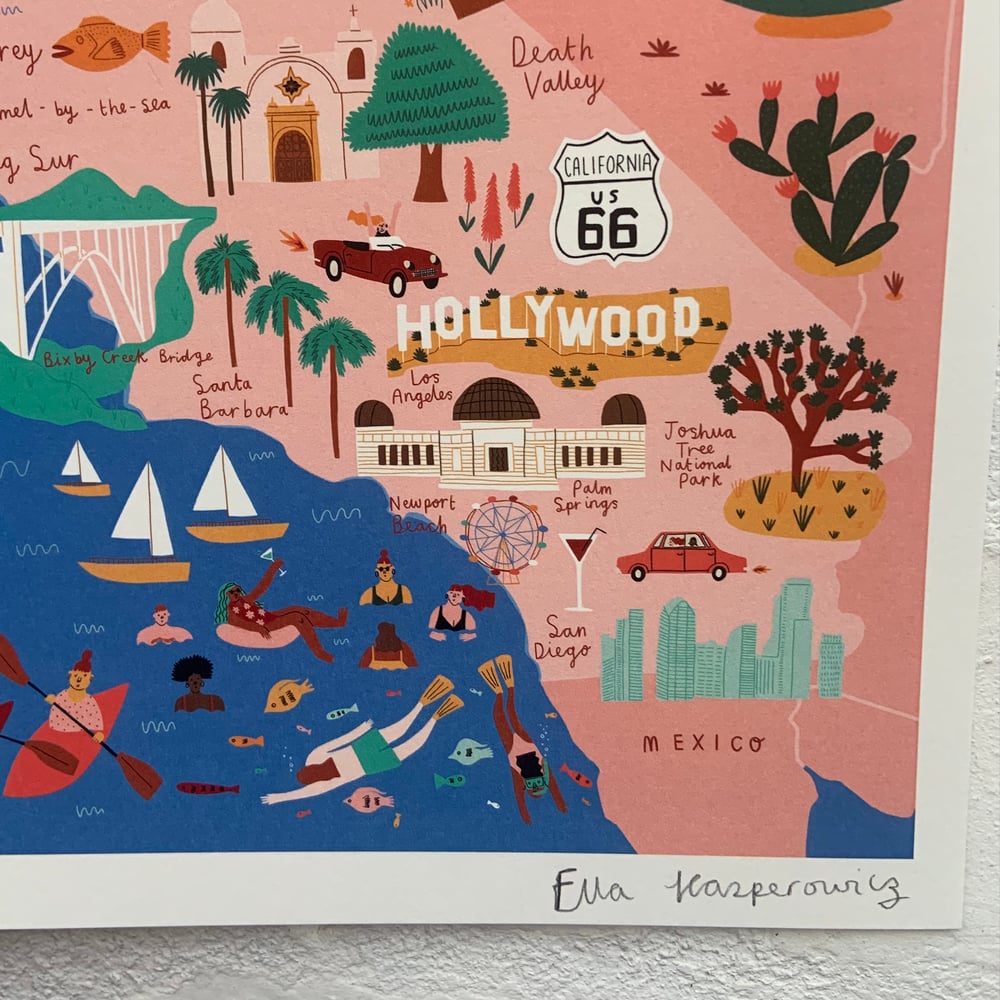 Image of California Map