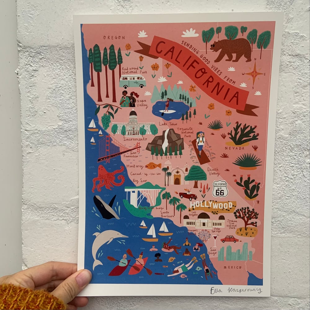 Image of California Map