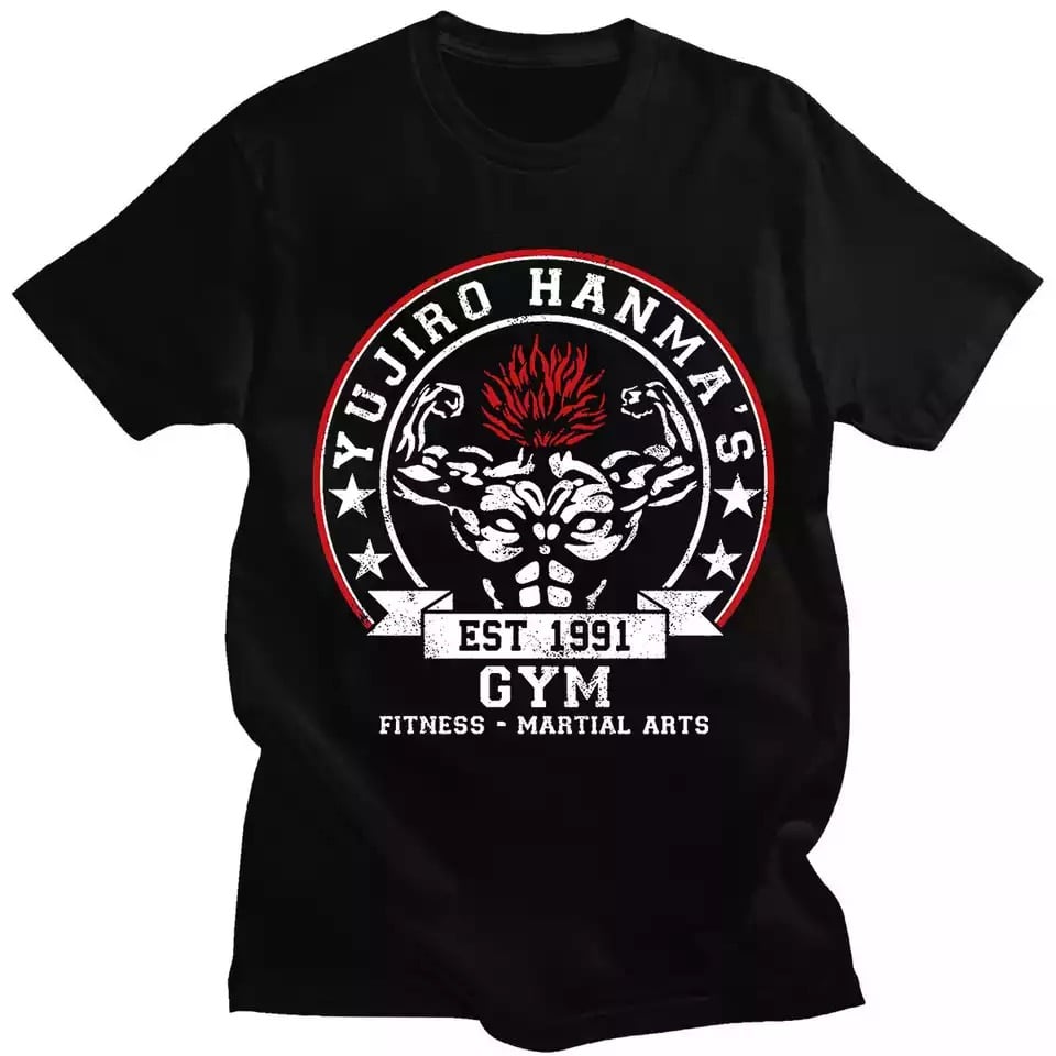 Image of T-shirt Yugiro Hanma “Gym”