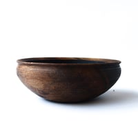 Image 1 of Pole lathe turned Walnut Bowl