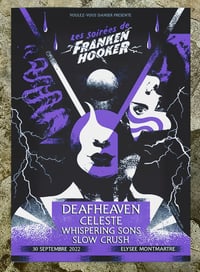 Image 2 of Les Soirées de FRANKENHOOKER (gigposter Paris 2022)