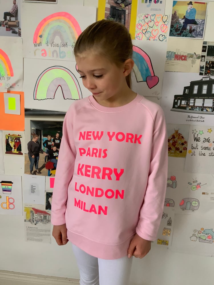 Image of Kids Kerry Pink  Slogan