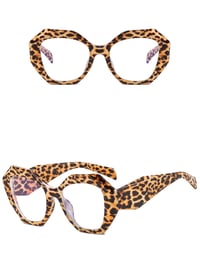 Image 2 of Leopard Pattern Blue Light Blockers