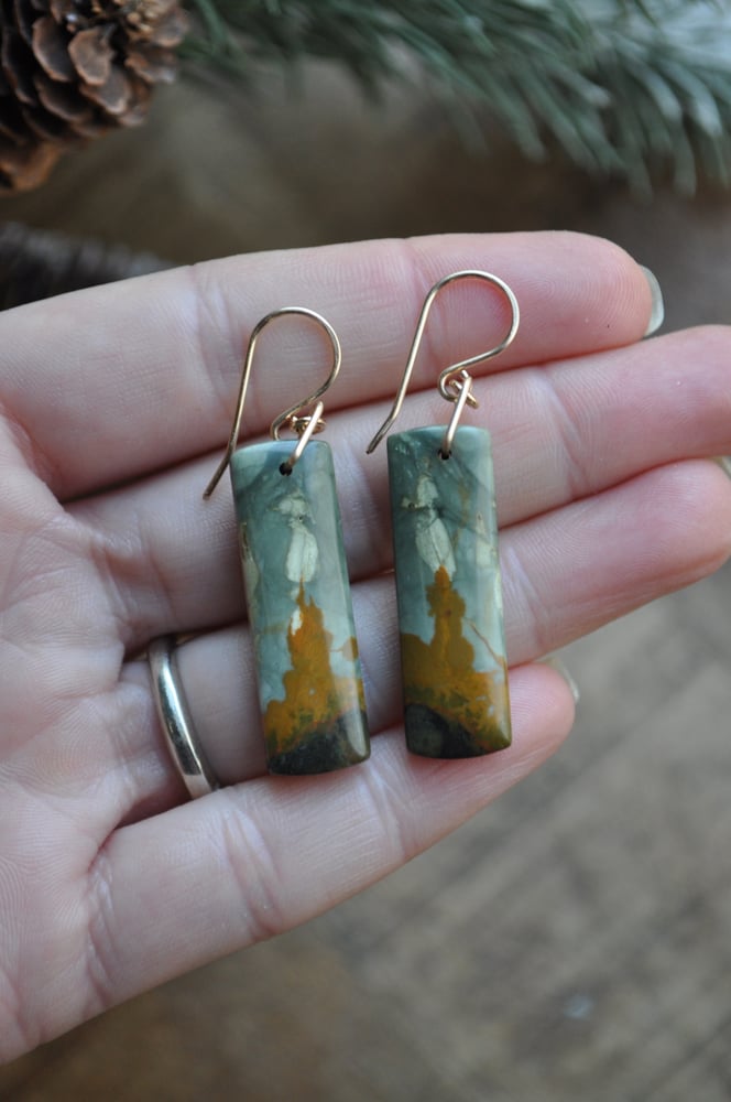 Image of This Little Light of Mine Dangles - One of a Kind Jasper