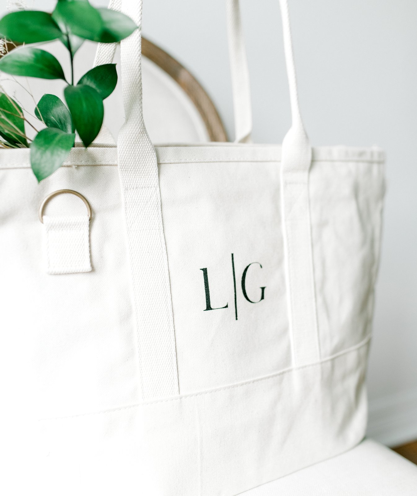 Monogrammed best sale utility tote