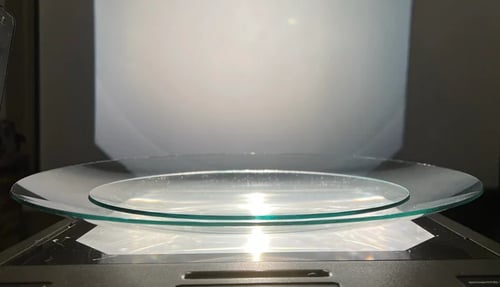 Image of "SLOW" Convex Glass Plates for Liquid Light Shows