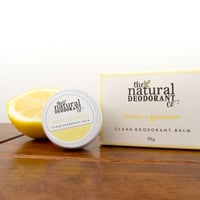 Image 3 of Clean Deodorant Balm ~ Lemon & Geranium