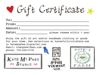 Image 1 of Gift Certificate