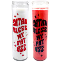 Image 5 of Satan Bless My Fat Ass Tall Jar Candle