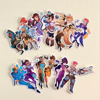 Image 1 of Overwatch Ladies stickers