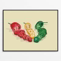 Precisely how many peppers in a peck?  - Print