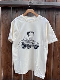 cream CRUISING TEE