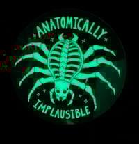 Image 4 of [PRE-ORDER] Glow-in-the-Dark Bone Animal Stickers!