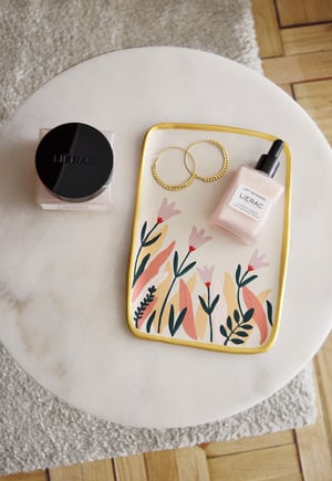 Image of BANDEJA DE CERAMICA PINTADA A MANO - 34