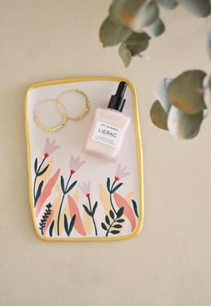 Image of BANDEJA DE CERAMICA PINTADA A MANO - 34