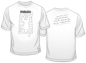 Image of White Sparkadia Stairs T.Shirt