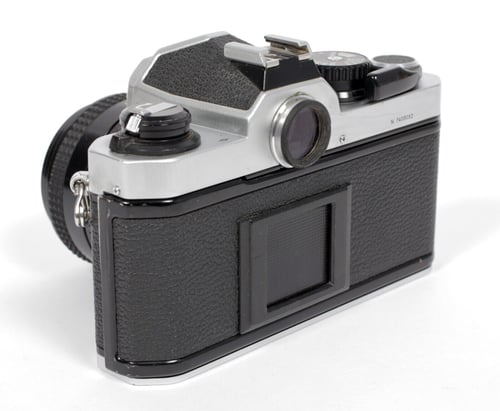 Image of Nikon FM2n 35mm SLR Film Camera with Tokina 28mm F2.8 lens #052