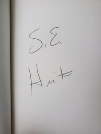 Image 2 of The Outsiders. Hardcover Autographed by S. E. Hinton. 50th Anniversary novel.