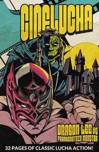 PRE-ORDER: Dragon Lee vs. Frankenstein Monster Comic Book