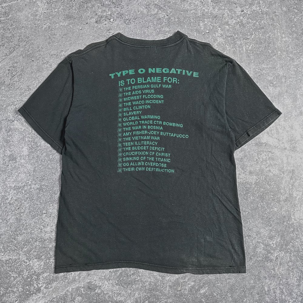 Type O Negative 1993 ‘Bloody Kisses’ T-Shirt