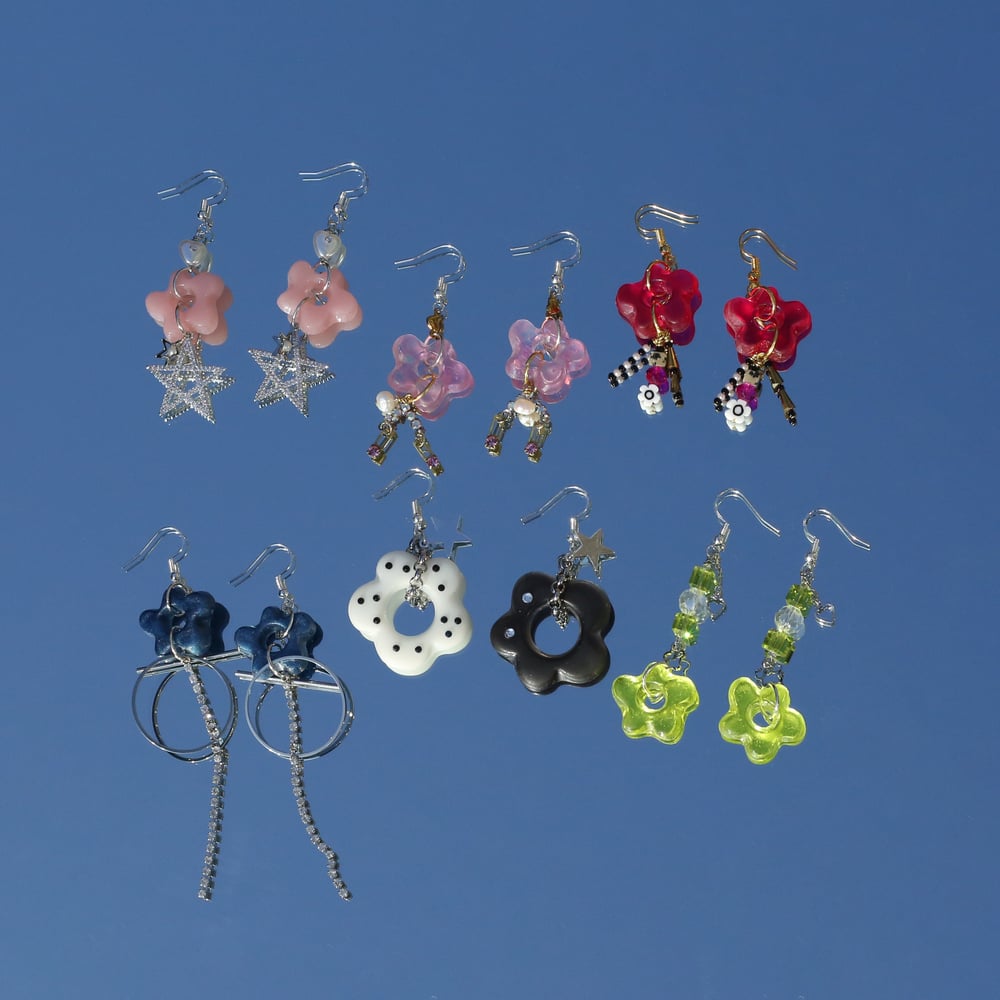 Image of Ballerina Flower Earrings