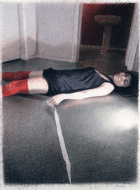 Mercedes Helnwein "Unusual Domestic Event"