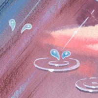 Image 5 of Rainy Day Mushroom Friends (Painting)