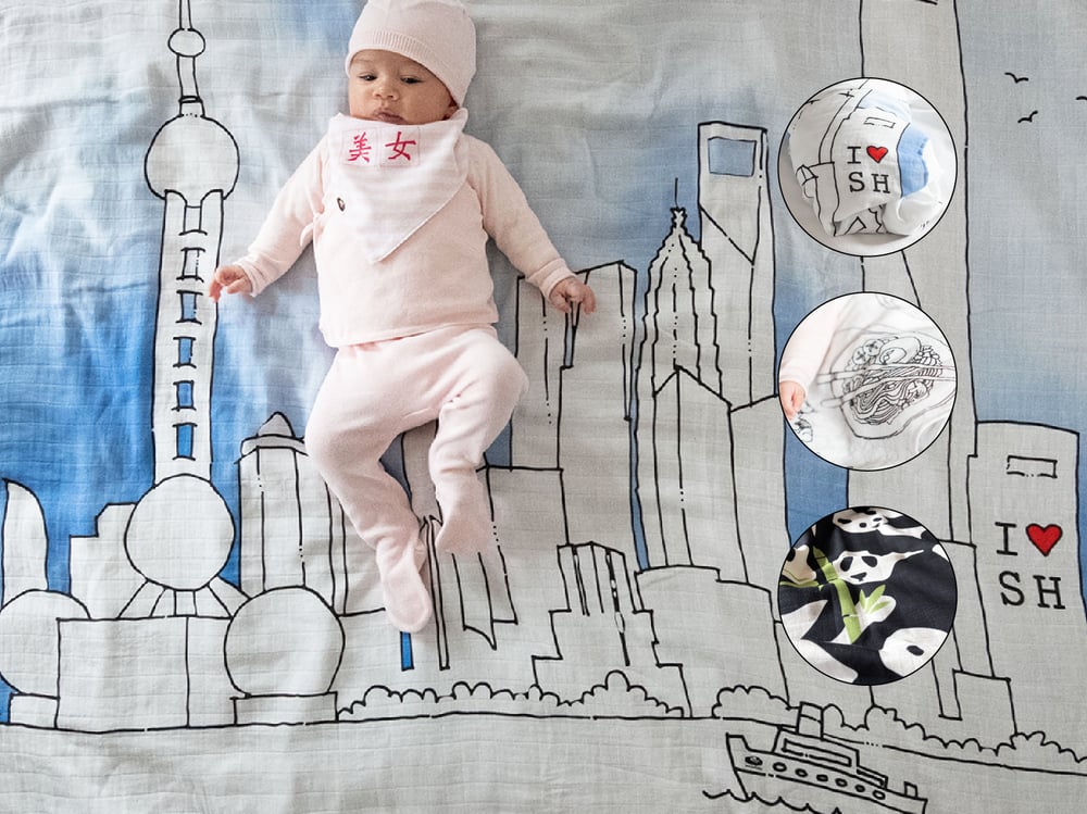 Image of Organic Memory Muslin Blanket